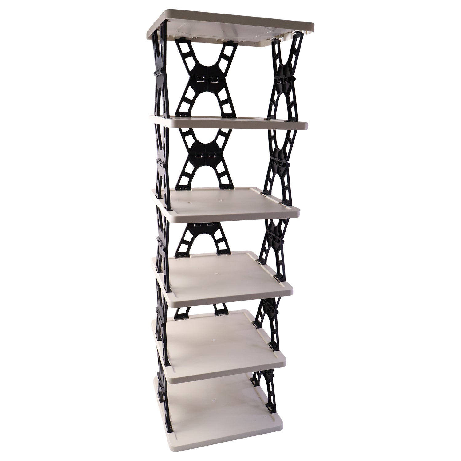 heavy duty foldable 6 shelf rack