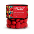 Oracle Red Velvet Almonds Dragees – Luxurious Chocolate-Coated Nuts
