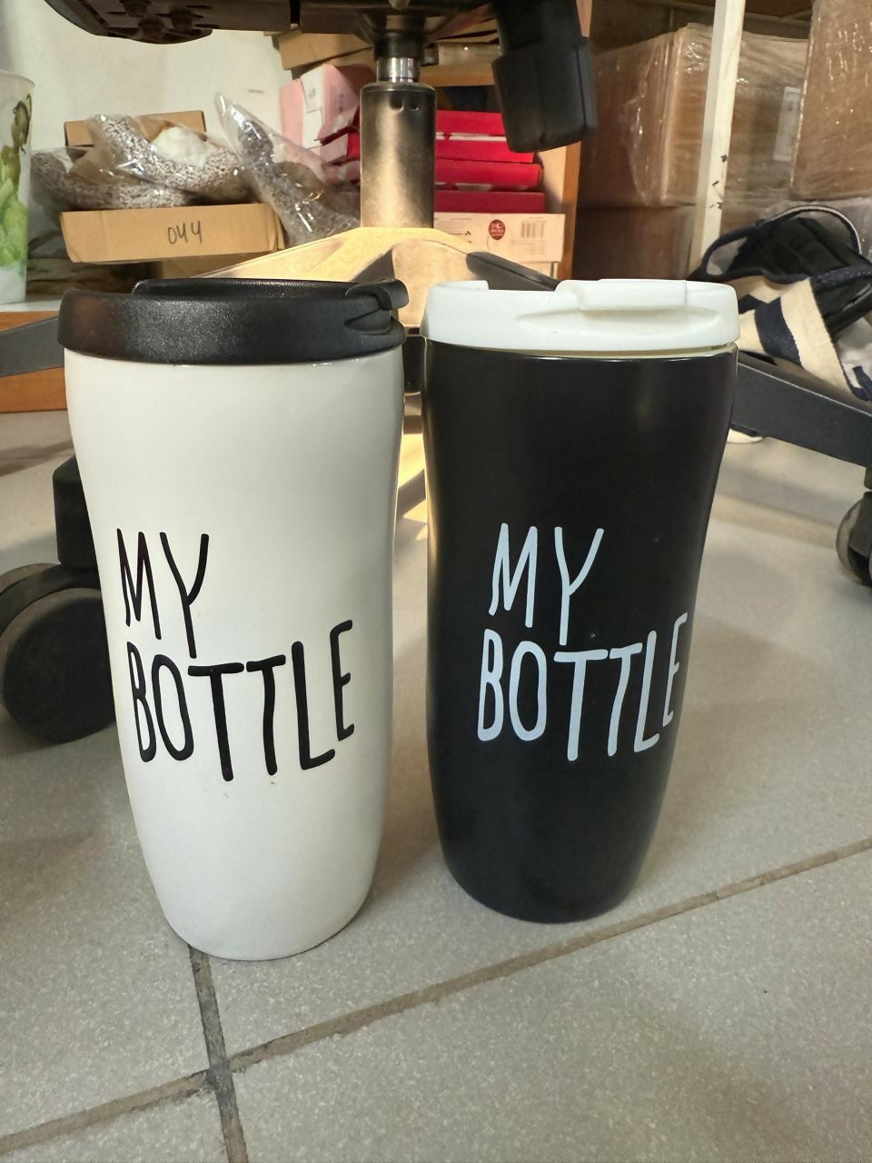 My Bottle Travel Mug | Leakproof Hot & Cold Coffee & Tea Sipper | Flip Lid Tumbler