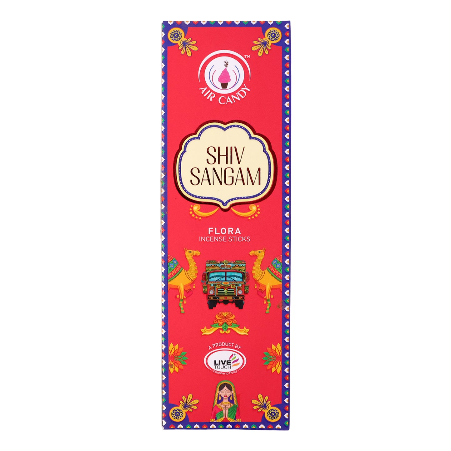 Shiv Sangam Flora Incense Sticks with Divine Fragrance and Long Lasting Aroma