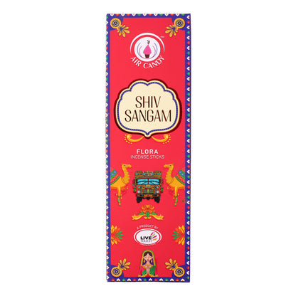 Shiv Sangam Flora Incense Sticks with Divine Fragrance and Long Lasting Aroma