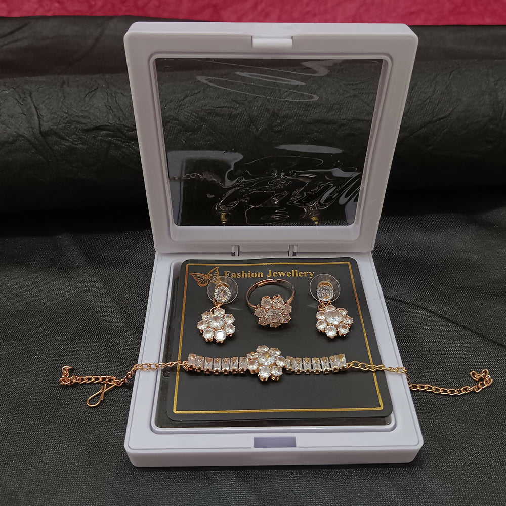 Premium AD Floral Bracelet Combo Perfect For Gifting