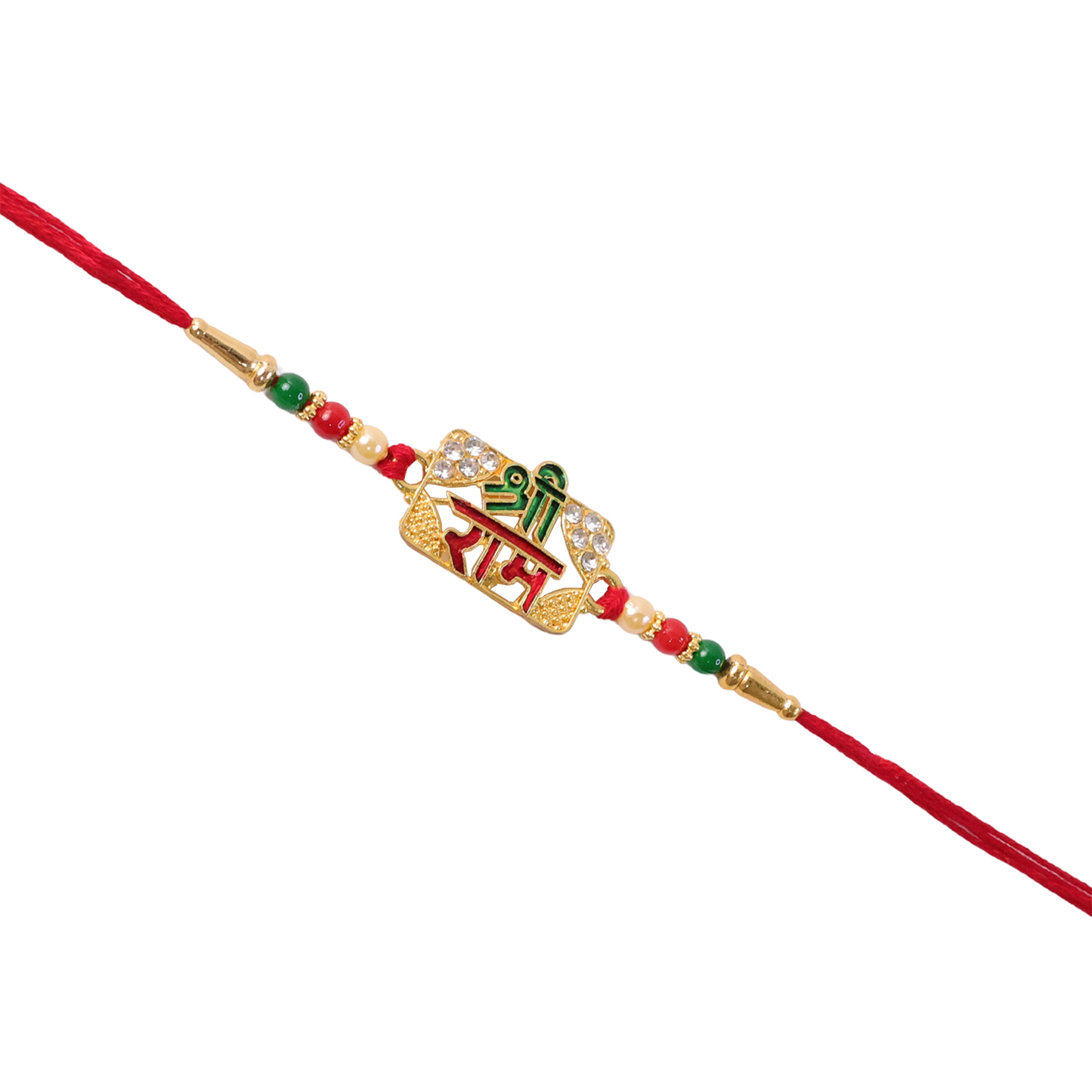 Shree Ram Rakhi Traditional Charm & Protective Symbol (5pcs)
