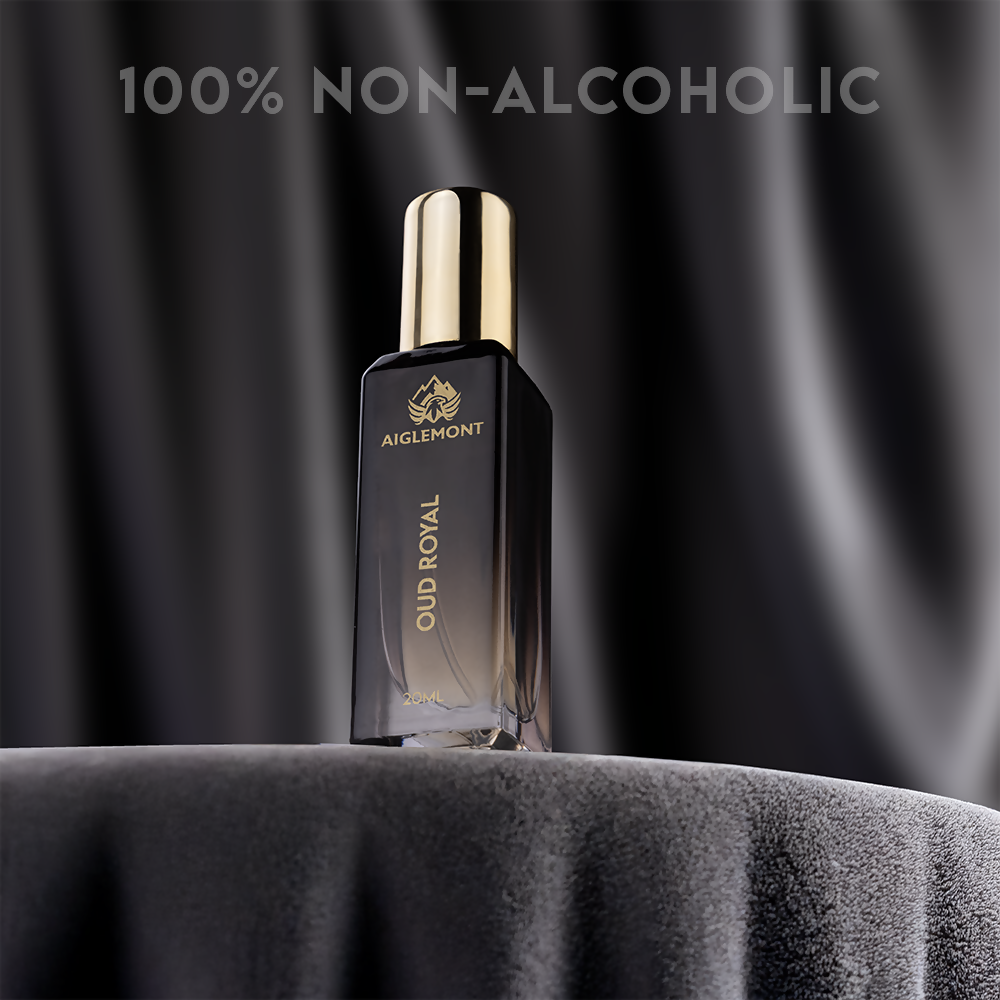 Aiglemont Oud Royal Alcohol-Free Long Lasting Perfume Spray for Men & Women 20ml