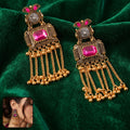 Kashmiri Dangler Earrings – Elegant with Ghungroo Tassels