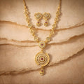 Elegant Queen Necklace Set – Royal Design for Festive Wear