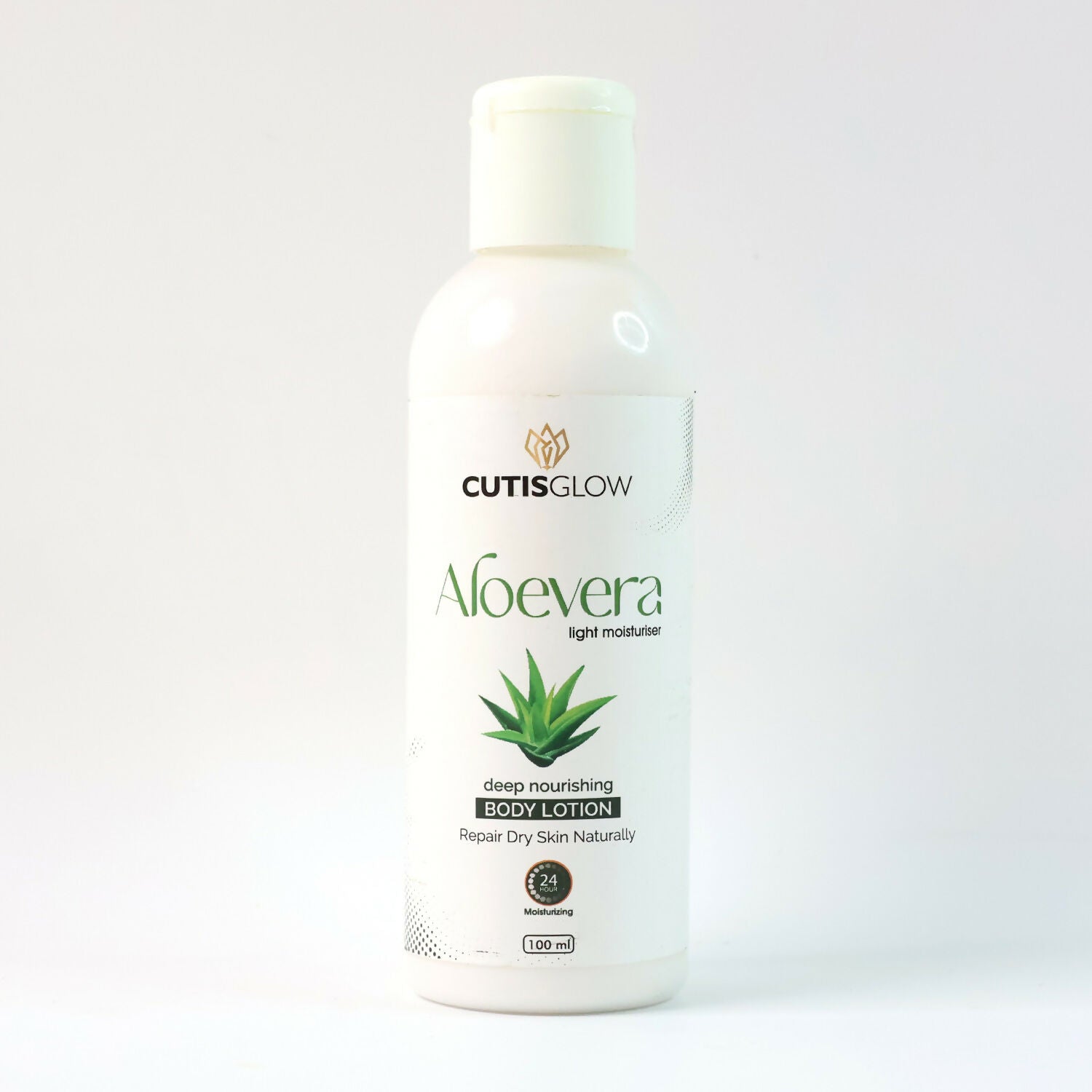 EyeletAloe Vera Deep Nourishing Body Lotion – Light Moisturizer for Hydrated & Soft Skin, Daily Skin Care with 24-Hour Moisturization (100ml)