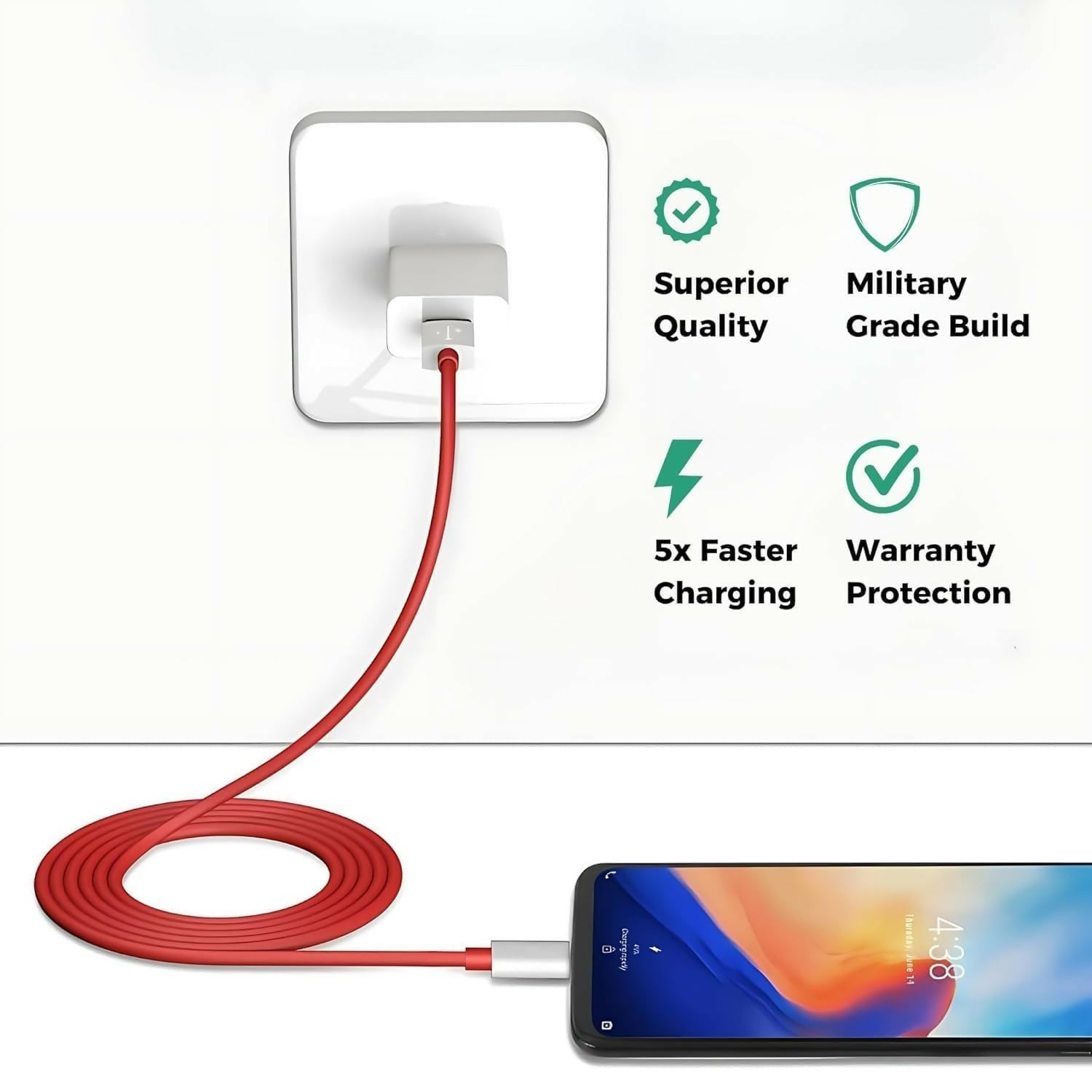 UNITEQ Charger safety certifications label