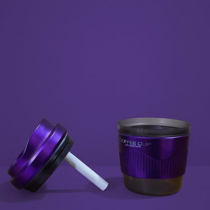 USB Coffee Cup Mini Humidifier 200ml Portable Aroma Mist Maker for Car & Home