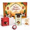 Diwali Gift Hamper with Choco Magic Box & Nut Butterscotch, Pooja Coin & Greeting Card