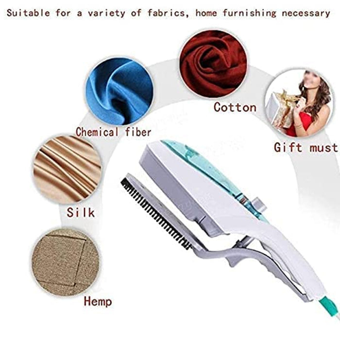 Portable ironing machine,1 Set Steam Iron Hand Held Crease Removal Portable Ironing Clothes ABS Brush Plush Toy Garment Steamer for Home Steam Iron, for Clothes, Travel Steamer