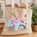 Unicorn Mini Coin Pouch – Stylish Kids Accessory with Keyring