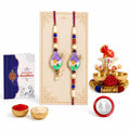 Designer Trendy Multicolor Lumba Rakhi Combo for Brother Bhaiya Bhai | Pack of 5