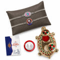 Flower, Krishna Multicolor Rakhi for Brother & Bhaiya with Turtle | Pack of 6