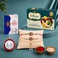 Rakhi for Brother with Butter Scotch 32gm - Raksha Bandhan Gift Set, Pack of 5