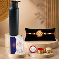 Flower Multicolor Rakhi for Brother & Bhaiya with Sports Water | Pack of 5