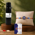 Evil Eye Multicolor Rakhi for Brother & Bhaiya with Vacuum Insulated | Pack of 5