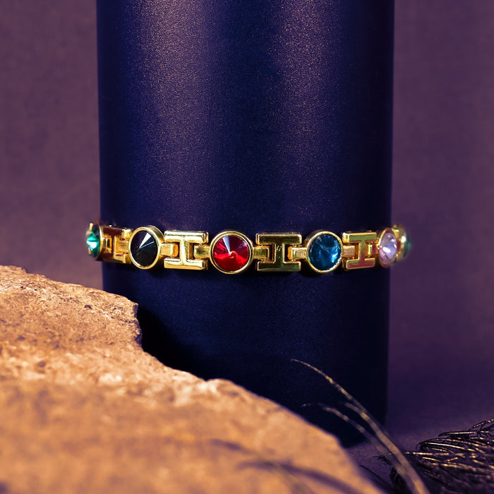 Colorful Dimensional Bracelet