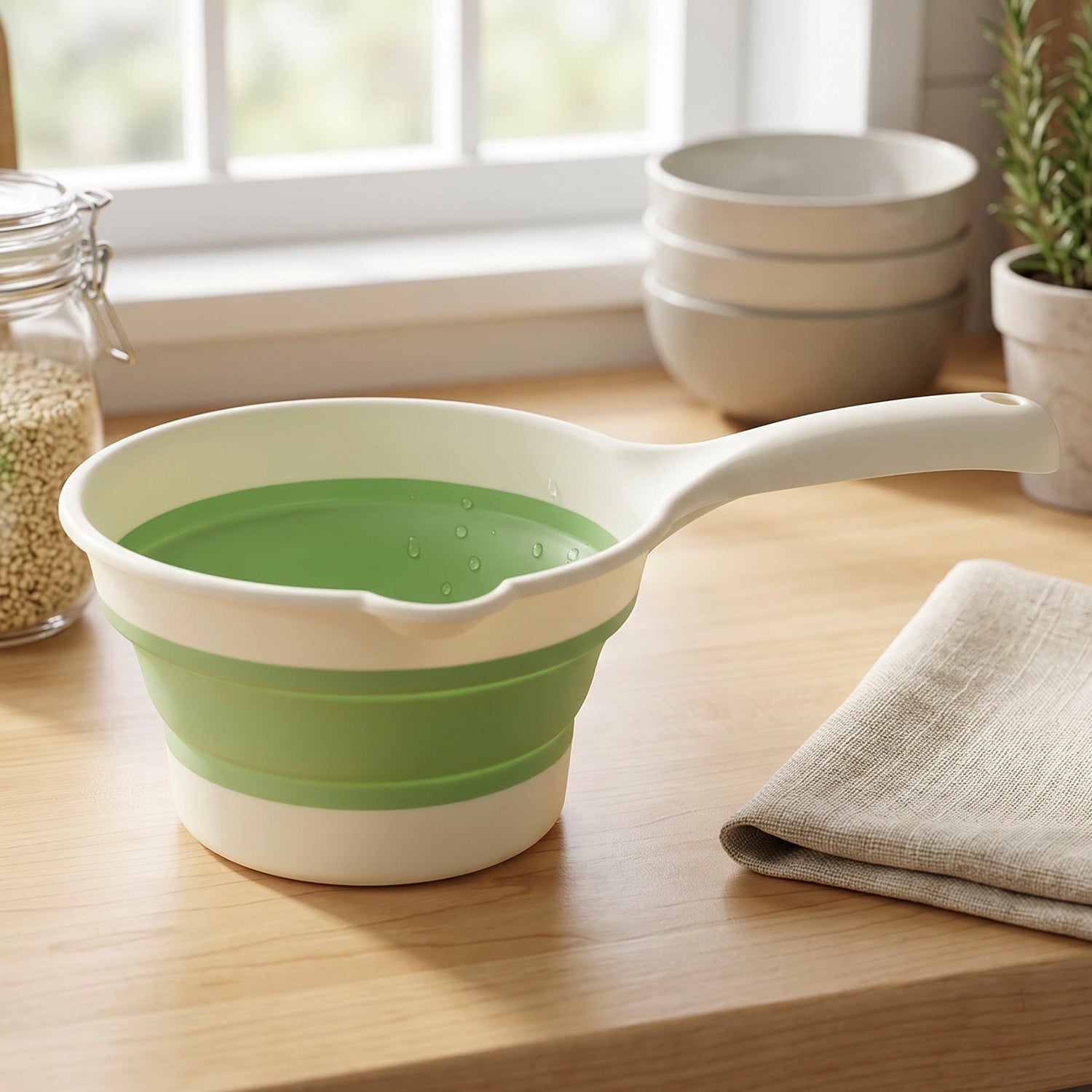 7195 foldable water dipper scoop no sku