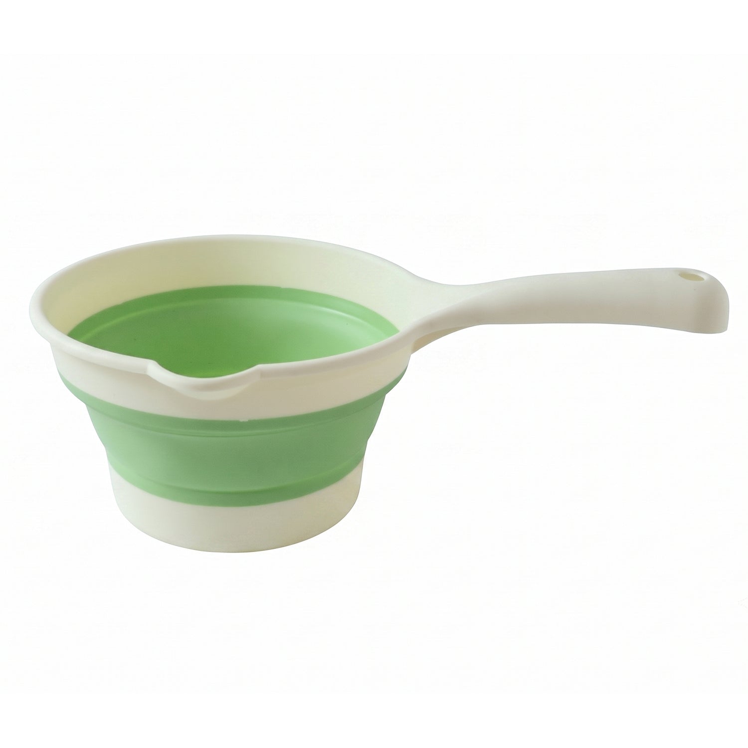 7195 foldable water dipper scoop white background