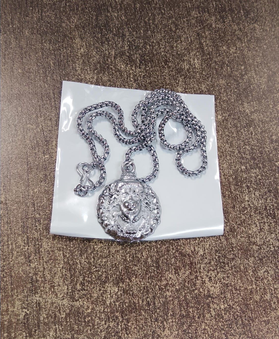 Hanuman faceLocket With Chain, Pendant Necklace Chain (1 Pc)