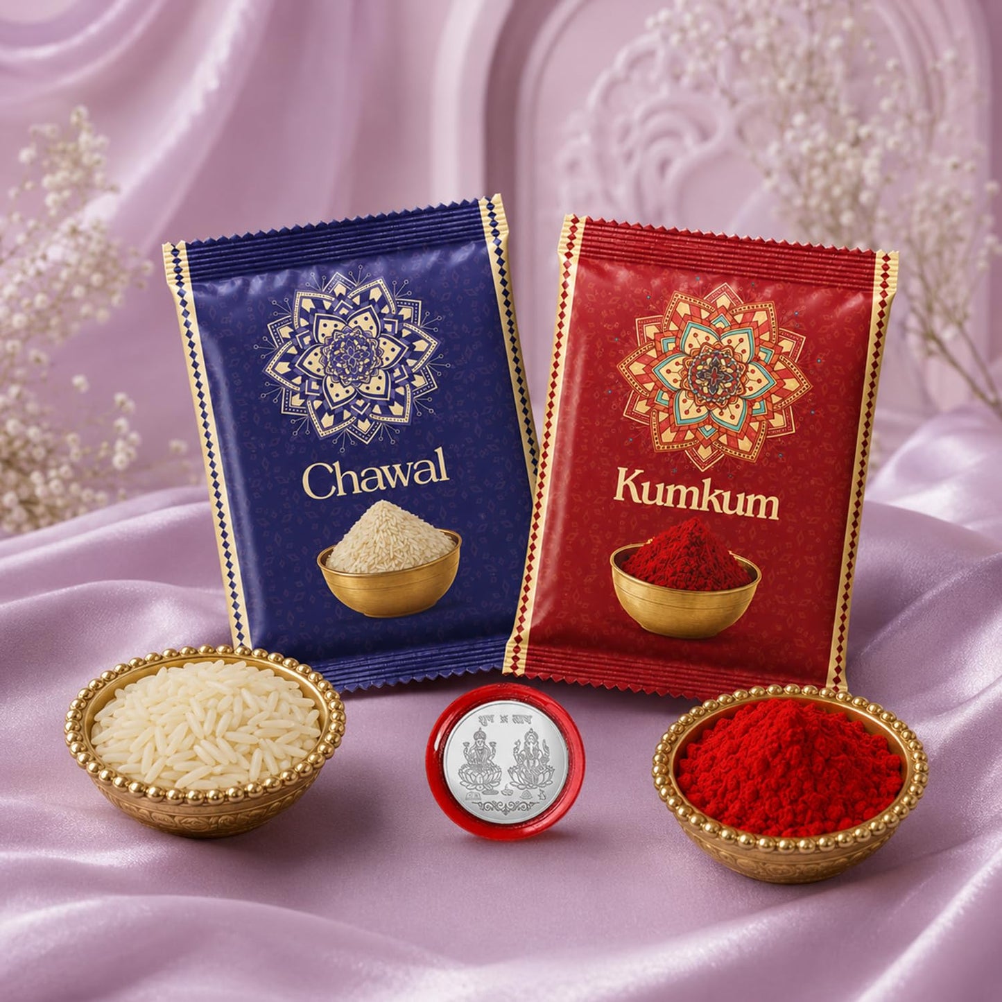 Kids Rakhi for Brother with Coffee Mug - Raksha Bandhan Gift Set, Pack of 6
