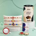 Veera Rakhi for Brother with Chocolate 96gm - Raksha Bandhan Gift Set, Pack of 7