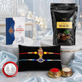 Krishna Rakhi Combo – Raksha Bandhan Gift Set with Chocolates
