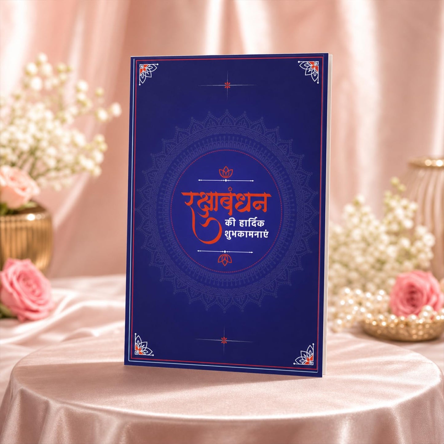 Peacock Rakhi for Brother with Pooja Thali - Raksha Bandhan Gift Set, Pack of 6
