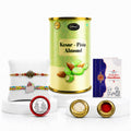 Brother Happiness Rakhi for Brother with Kesar-Pista Almond 96gm, Pack of 6