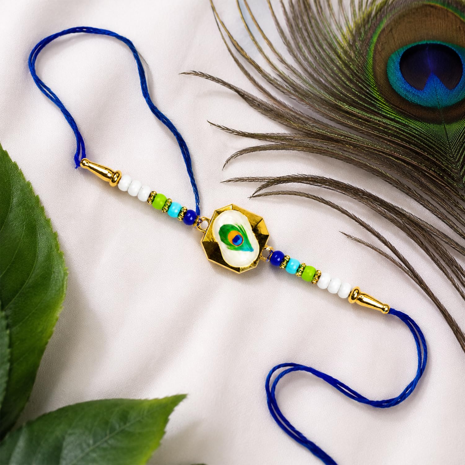 Rakhi for Brother with Blueberry Almond 96gm - Rakshabandhan Gift Set, Pack of 7
