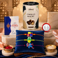 Kids Rakhi for Brother with Chocolate 96gm - Rakshabandhan Gift Set, Pack of 7