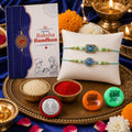 Evil Eye, Evil Eye Multicolor Rakhi & Multicolour Decorative Magnets 2pcs