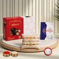 Rakhi for Brother with Chocolate Magic 32gm - Raksha Bandhan Gift Set, Pack of 7