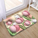 Stone bath mat with anti-mould feature