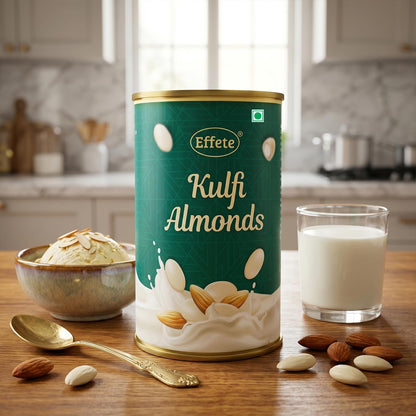 Krishna Rakhi for Brother with Kulfi Almonds 96gm, Roli Tikka & Card, Pack of 6