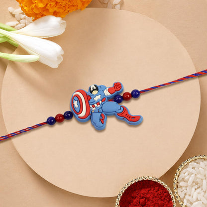 Designer Elegant Multicolor Kids Rakhi Combo for Brother Bhaiya | Pack of 6