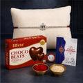 Turtle Rakhi for Brother with Chocolate 32gm - Rakshabandhan Gift Set, Pack of 5