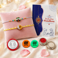 Rakhi with Fridge Magnet for Brother – Raksha Bandhan Gift Set (Set of 7)