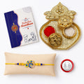 Bird Multicolor Rakhi for Brother & Bhaiya with Kalash Shape Pooja | Pack of 5