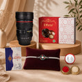 Rakhi for Brother with Chocolate & Coffee Mug - Rakshabandhan Gift Set, Pack of 6