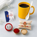 Raksha Bandhan Gift Combo – Radha Multicolor Rakhi & Mug for Bhai