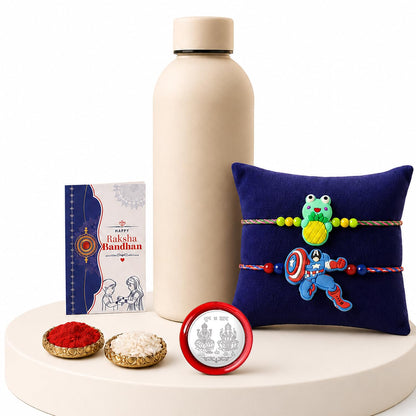 Designer Elegant Multicolor Kids Rakhi Combo for Brother Bhaiya | Pack of 6