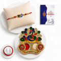 Peacock Multicolor Rakhi for Brother & Bhaiya with Peacock Shape | Pack of 5