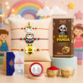 Kiwi Rakhi for Brother with Biscuit 60gm - Raksha Bandhan Gift Set, Pack of 7
