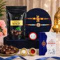 Rakhi with Chocolate for Brother Raksha Bandhan Combo Pack of 6