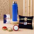 Designer Multicolor Ganesha & Peacock Rakhi Combo for Brother | Pack of 6