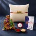 Rakhi for Brother with 10pcs Assorted Treats - Rakshabandhan Gift Set, Pack of 5