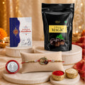 Bird Rakhi for Brother with Choco Magic Pouch, Roli Tikka & Card, Pack of 5