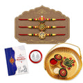 Ganesha, Peacock, Ganesha Multicolor Rakhi for Brother & Bhaiya | Pack of 7
